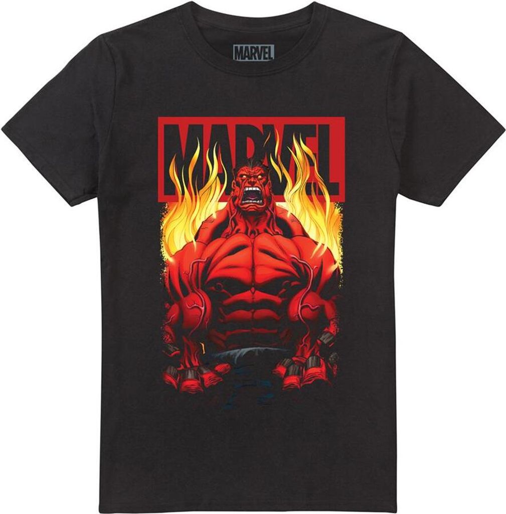 Marvel - T-Shirt für Herren TV15048 (S) (Schwarz)