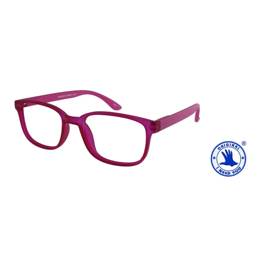 Occhiali da Lettura Rosa Arcobaleno +2,5 dpt | Montatura Fashion Donna