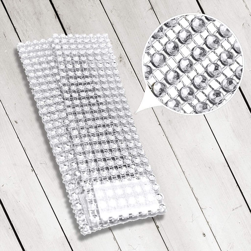 50 Stücke Strass Serviettenring Serviette Ring mit Produktbild 5