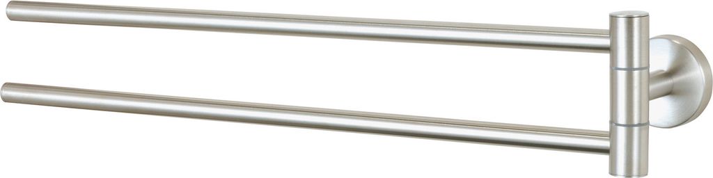 Wand-Handtuchhalter Edelstahl 2-armig 46 cm Produktbild 
