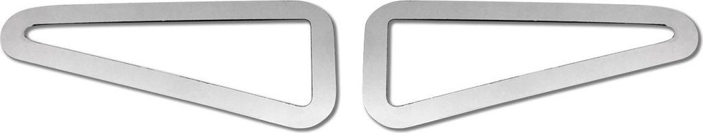 Blinkerrahmen Signalblende Blinker für Renault Scenic 2003-2009 Edelstahl Silber