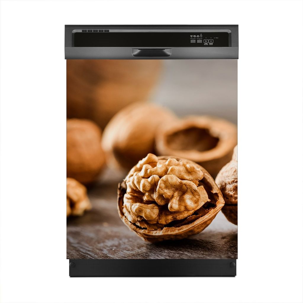 Aufkleber sticker 60x70 cm Dekorative folie Spülmaschine - Nüsse Motive