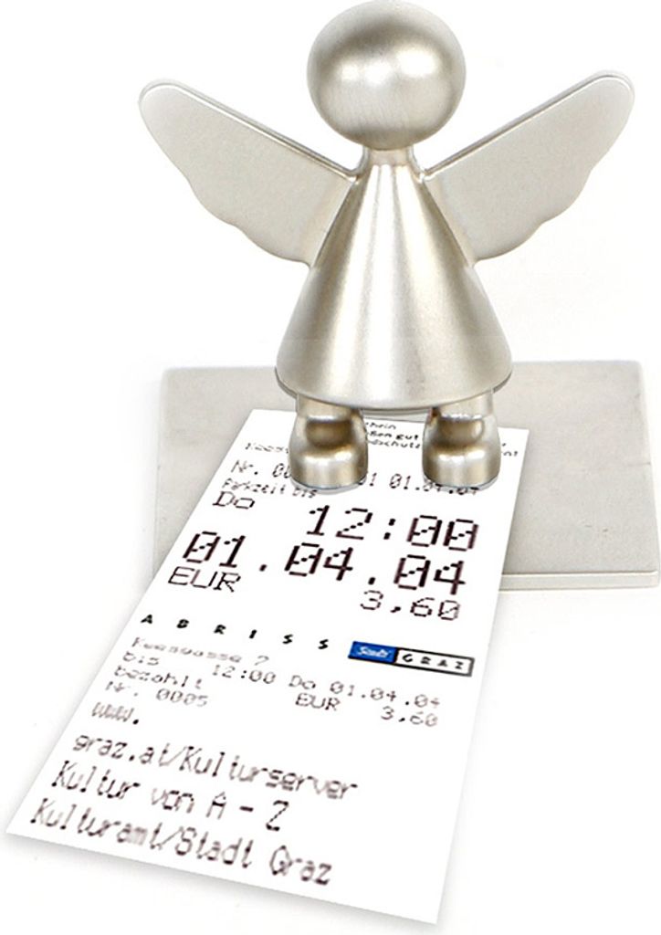 Schutzengel Zettel- oder Fotohalter mit Magnet Produktbild 