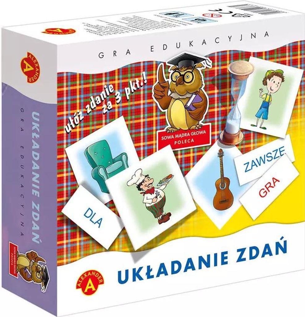 Spiel zum Stapeln von Sätzen 0761 ALEXANDER p8
