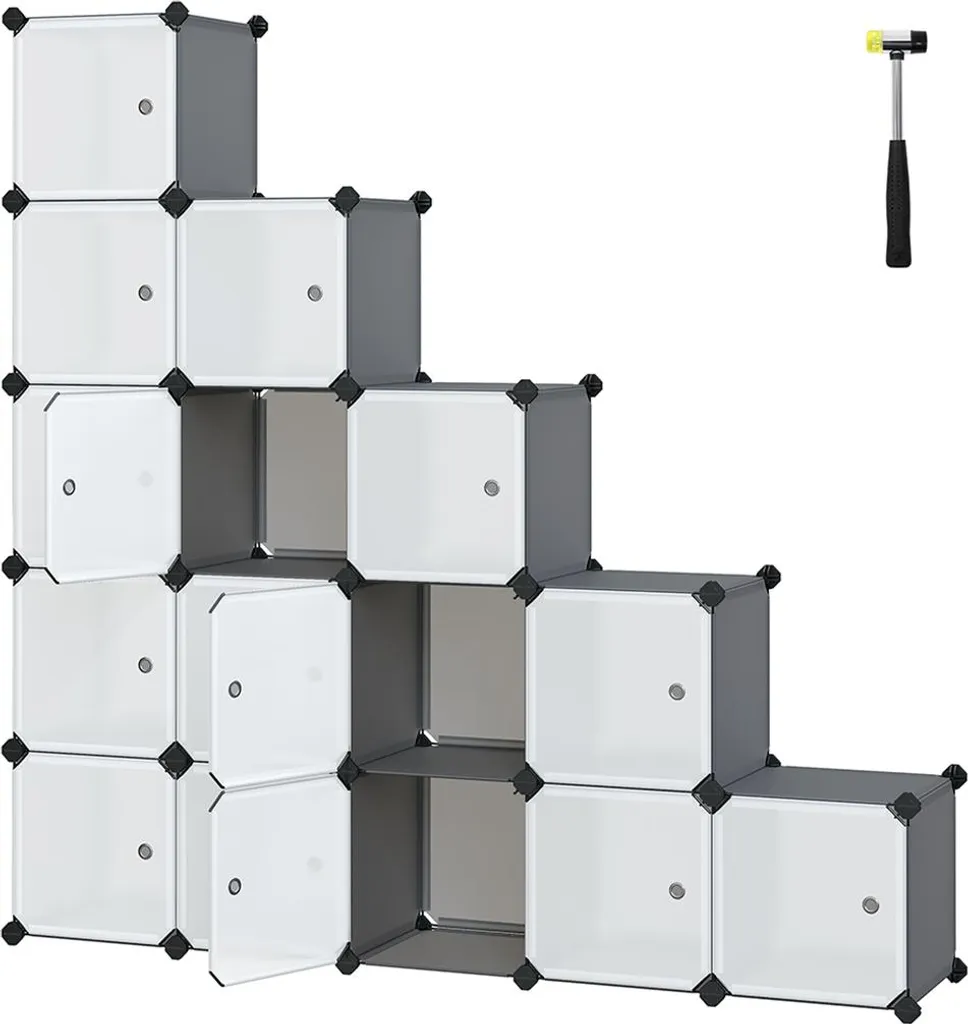 Optimisez votre espace avec ce rangement 16 cubes contre le désordre