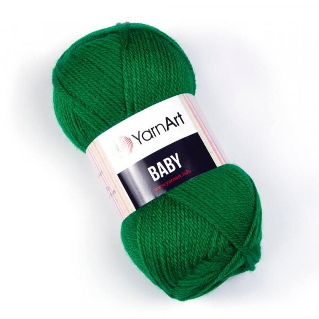 Yarn Art Baby 338 Dark Green Pletací příze Obrázek produktu 