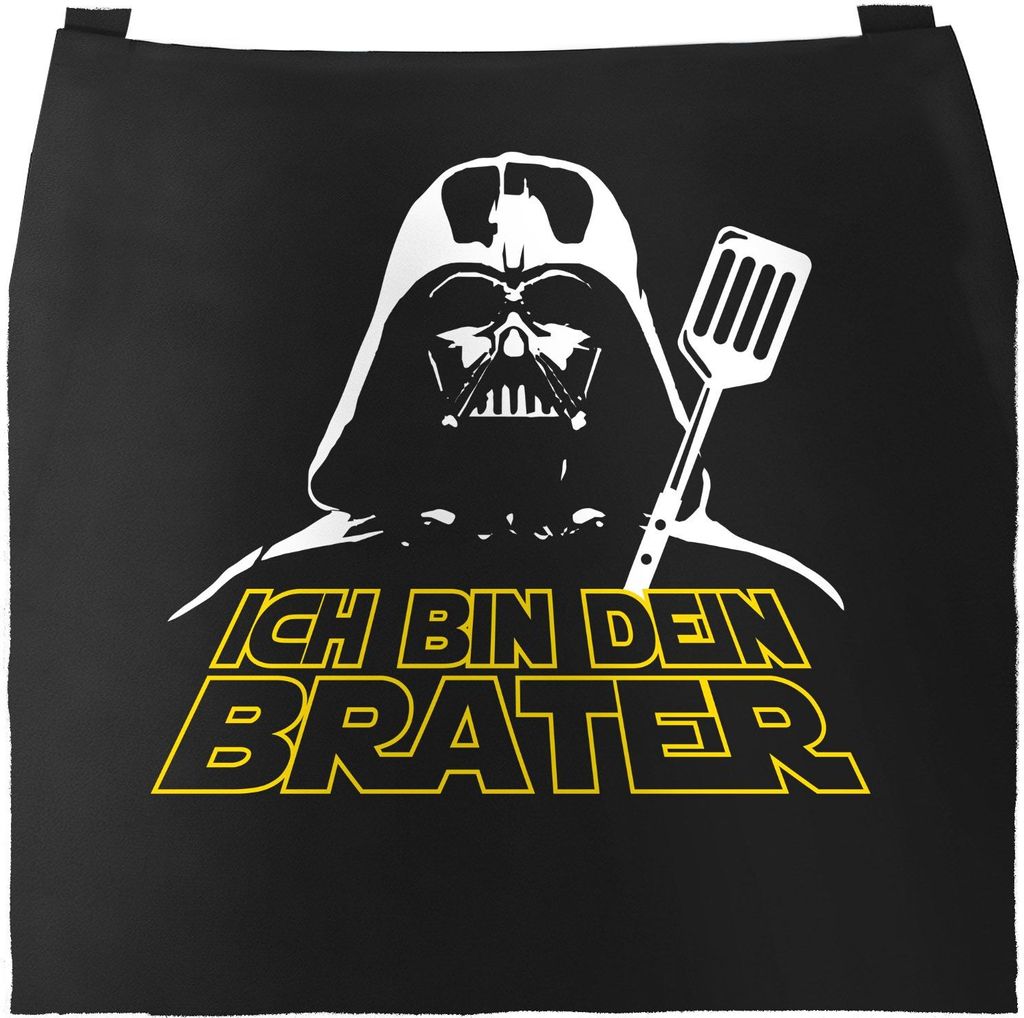 Premium Grill-Schürze für Männer Ich bin dien Brater Produktbild 