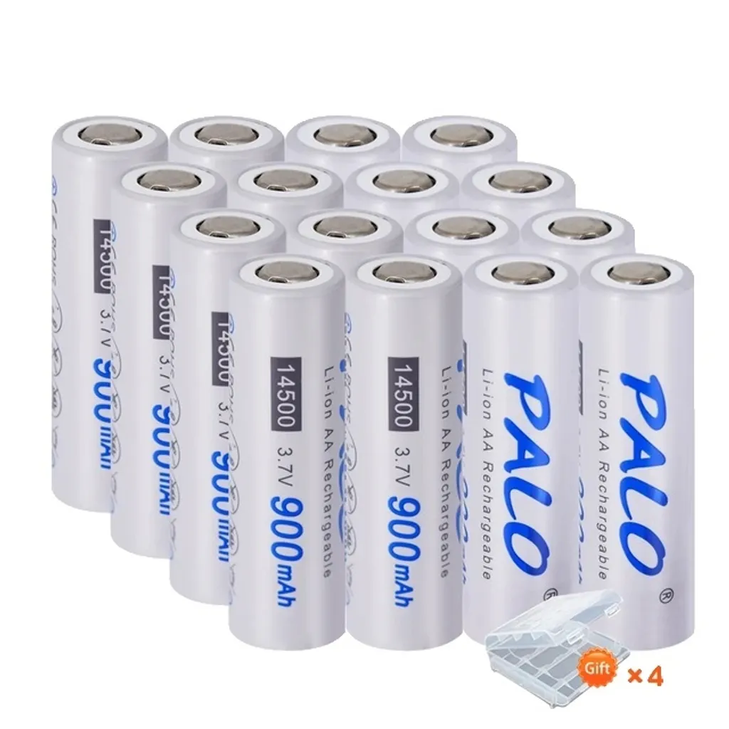Piles Rechargeables 14500 3,7V : Dites Adieu aux Piles AA Faibles - x16