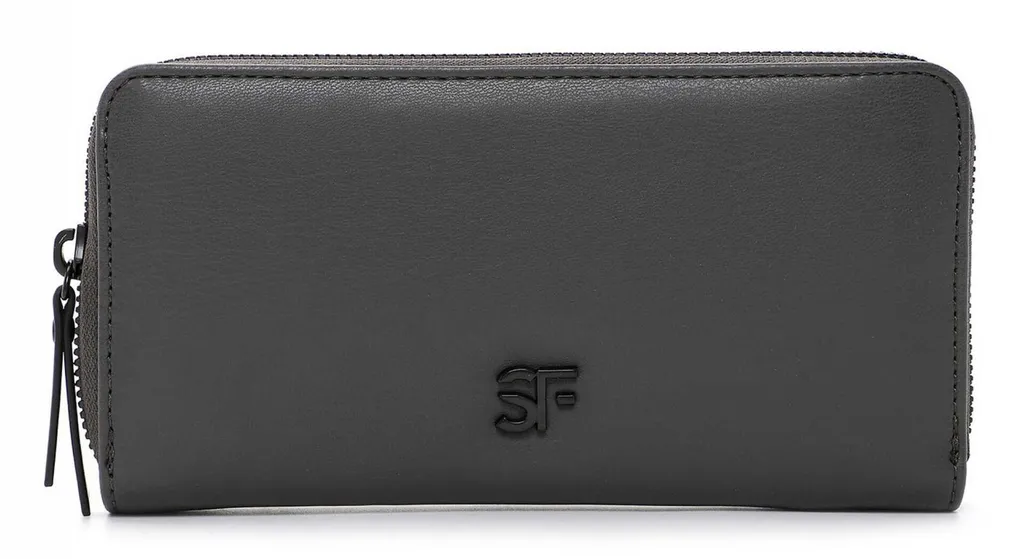 Portafoglio SURI FREY Baggy Darkgrey - Design Sostenibile e Organizzato
