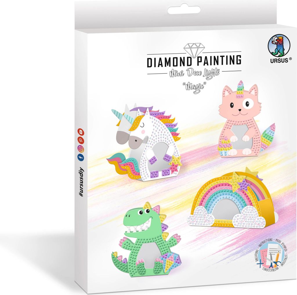 URSUS Diamond Painting Mini Deco Lights "MAGIC"