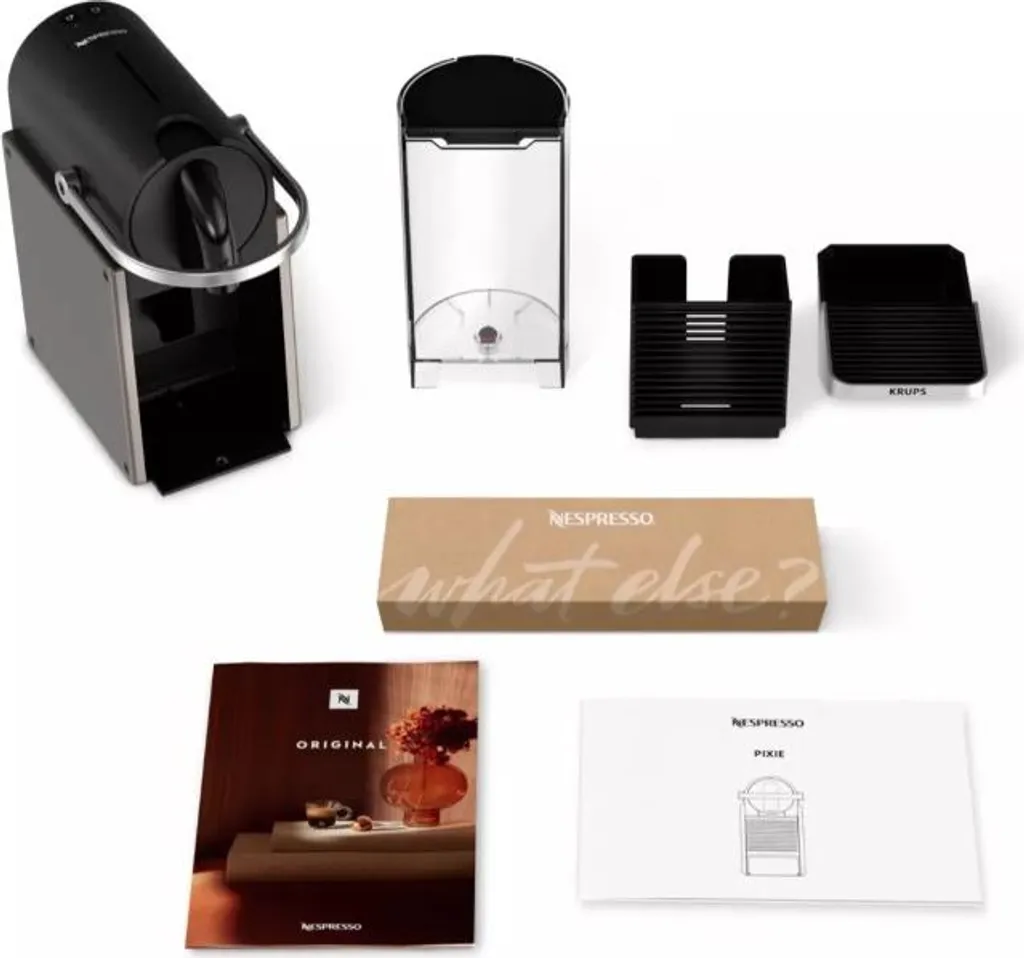 Machine à Café Nespresso Pixie Krups YY5290FD Espresso Compact Titane - 3