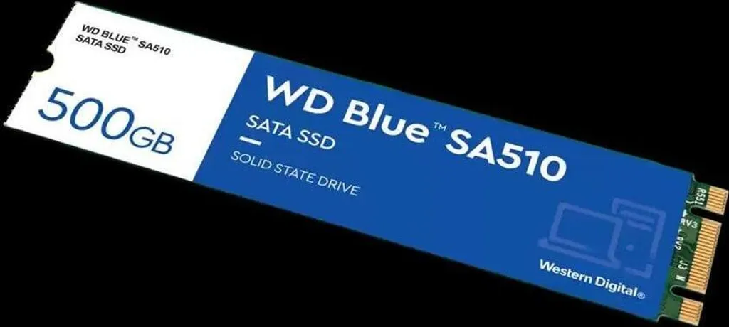 SSD Interno WD Blue SA510 M.2 2280 500GB SATA3 - Addio Rallentamenti - 13