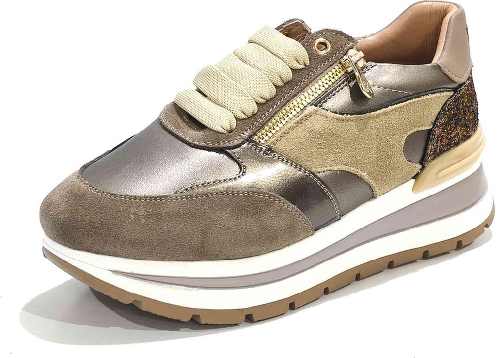 KEYS Sneakers 121-K11230 in TAUPE color size 40