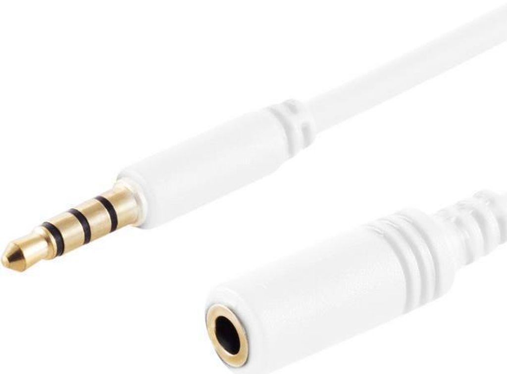 S/CONN maximum connectivity Smartphone-Tablet PC-Zubehör--Klinkenverlängerung, 4-pol