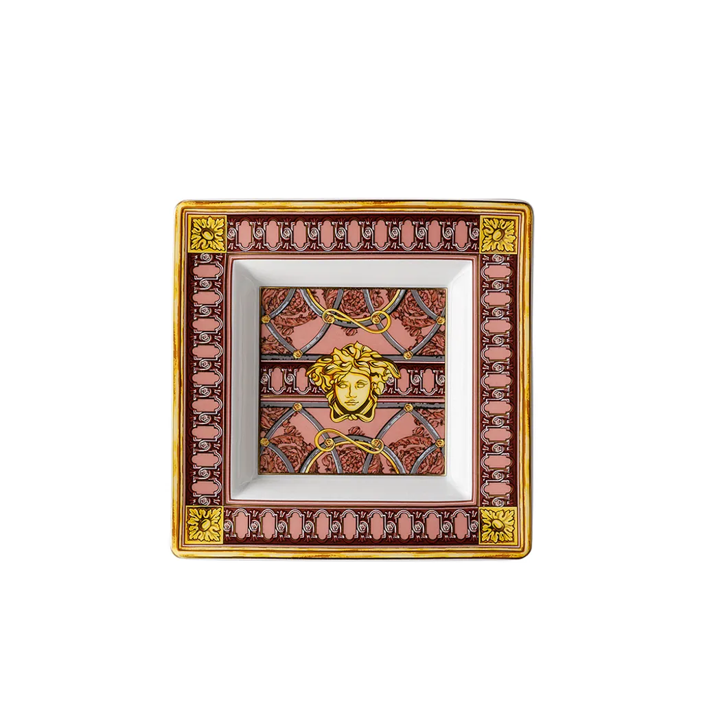 Coupe Rosa Palast 14 cm Versace Home aux motifs baroques et dorures
