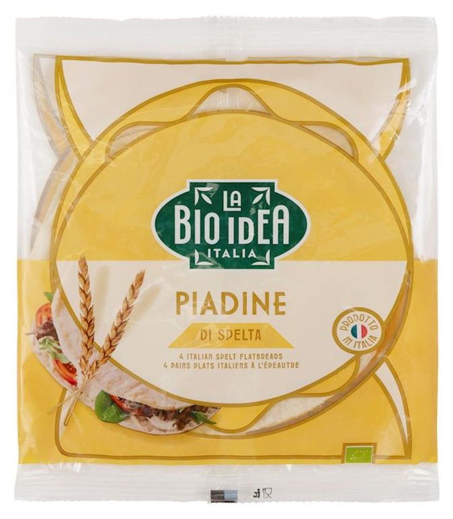 PIADINA ORKISZOWA BIO (4 szt.) 260 g - LA BIO IDEA