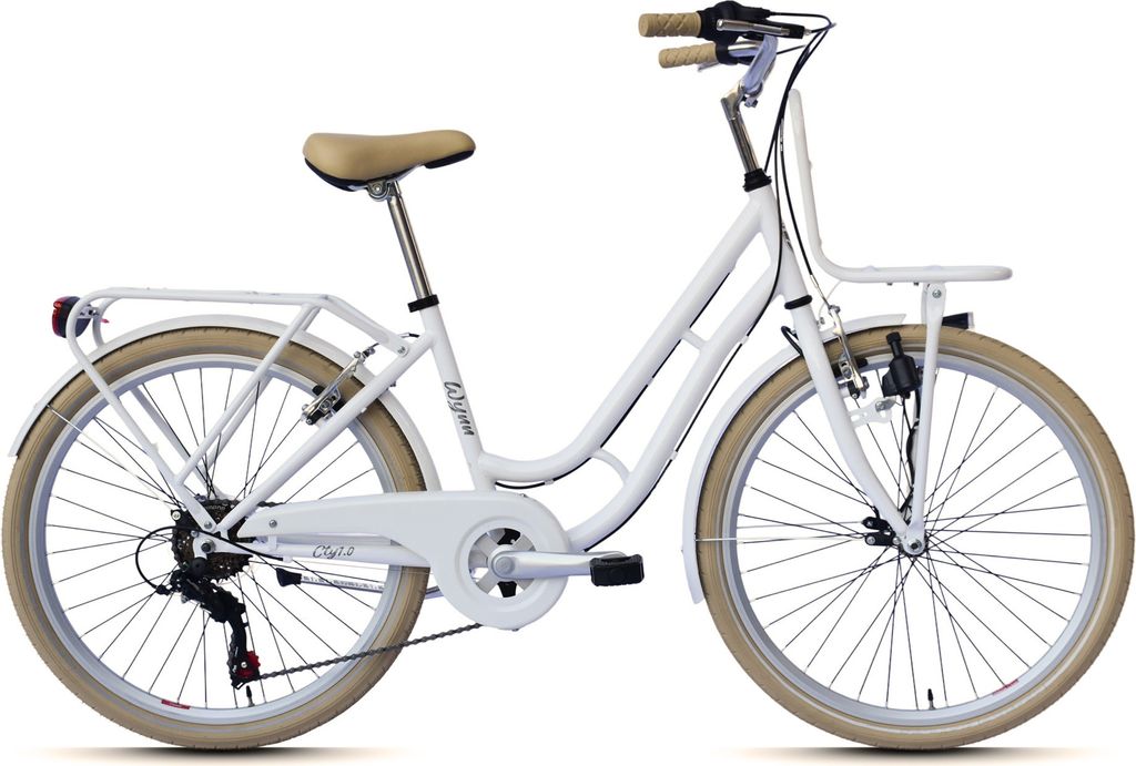 WYNN Kinderrad 24 Zoll KID1.0 weiß Rahmenhöhe 38 cm 6 Gänge Produktbild 