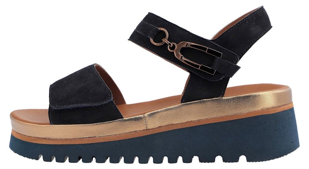 Ara Keilsandaletten Damen 32303531383033 Blau 43 EU