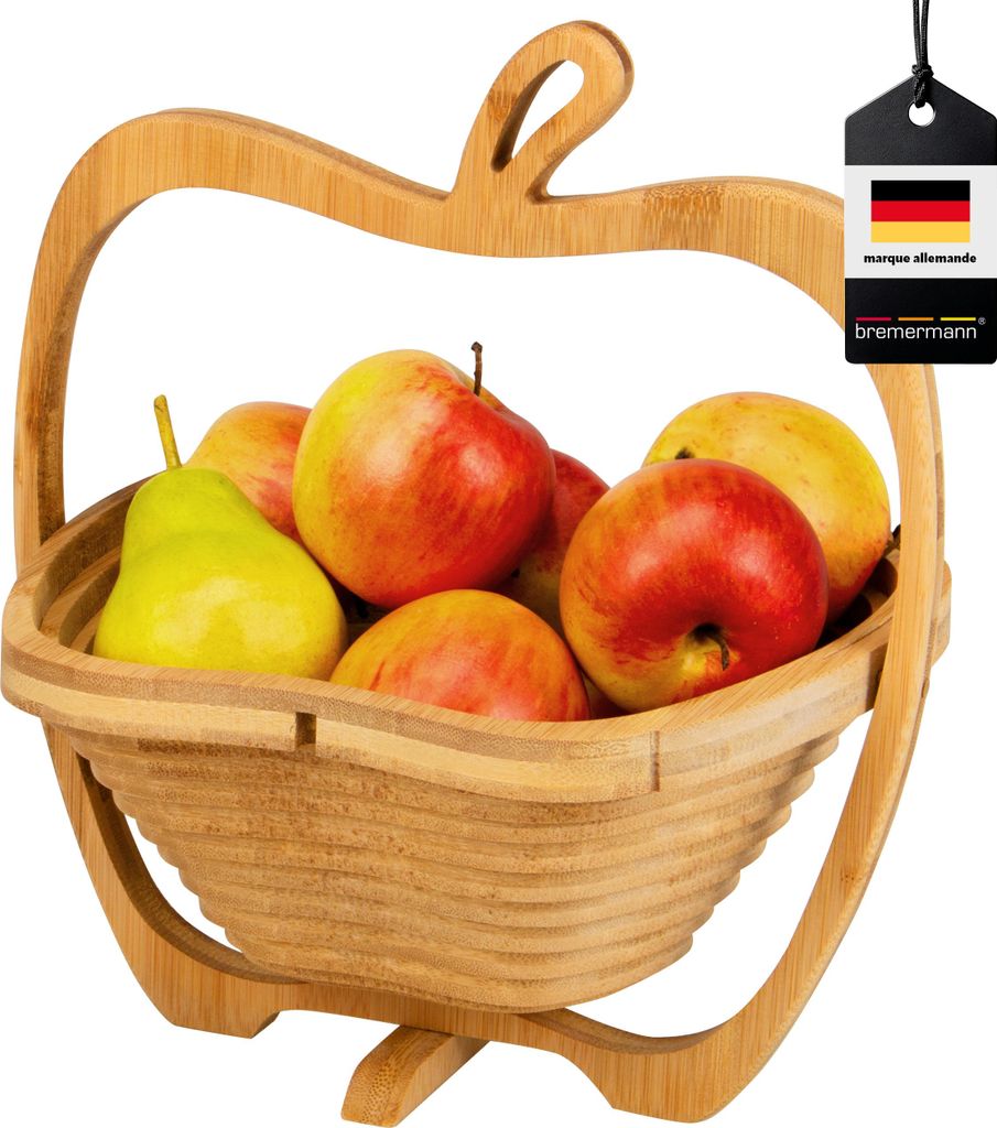 bremermann Corbeille à fruits pliable / Design pomme en Image du produit 