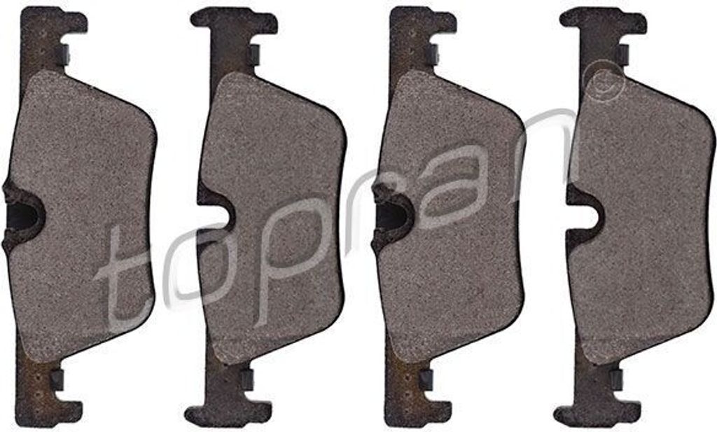TOPRAN Bremsbeläge Satz Hinten Bremsklötze für BMW 1 Schrägheck (F20) 502 479
