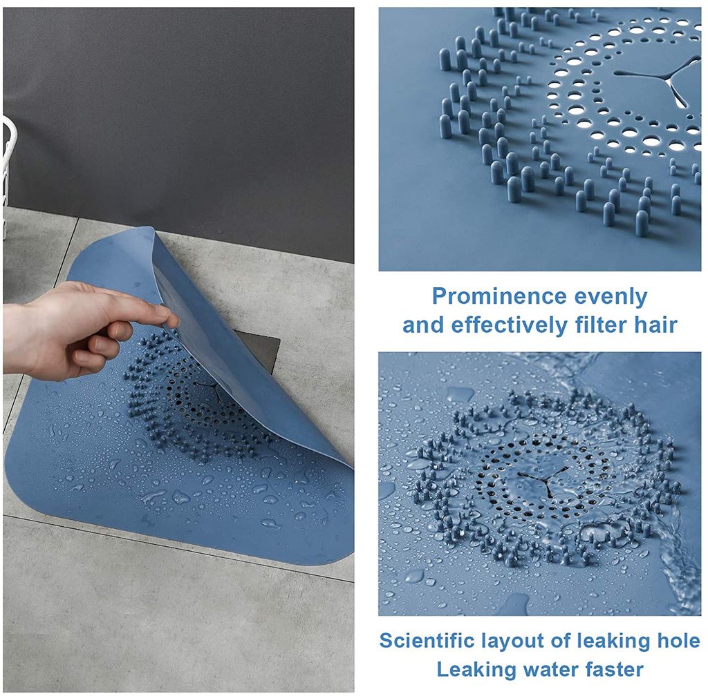 HMCEY Silikon Abflusssieb 2er Set - Haarfänger Für Dusche & Waschbecken