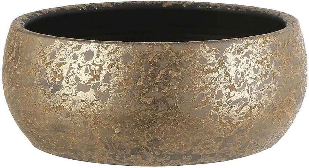 Mica Decorations Blumentopf - goldfarben - Schale - 15 x 37 Produktbild 