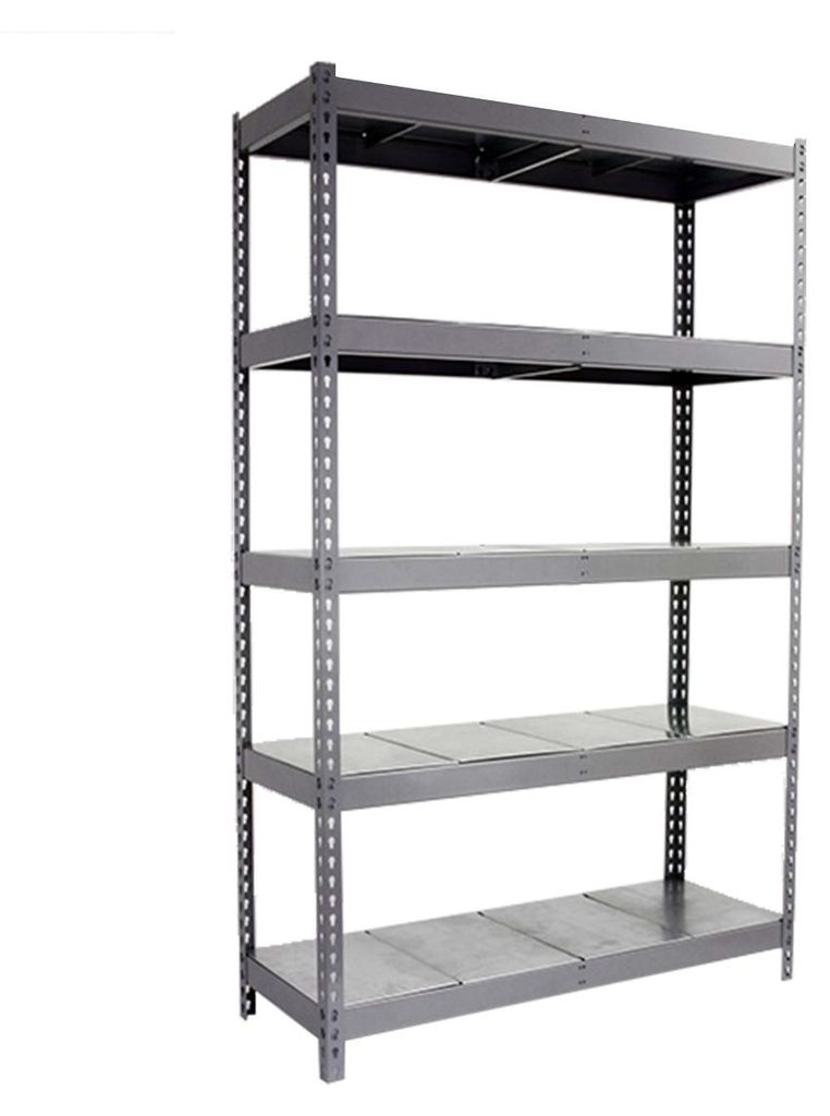 Etagère Sans Vis Ecoforte 1204-5, Metall, Grau/verzinkt, Grau/verzinkt, 2000x1200x450 - Simonrack