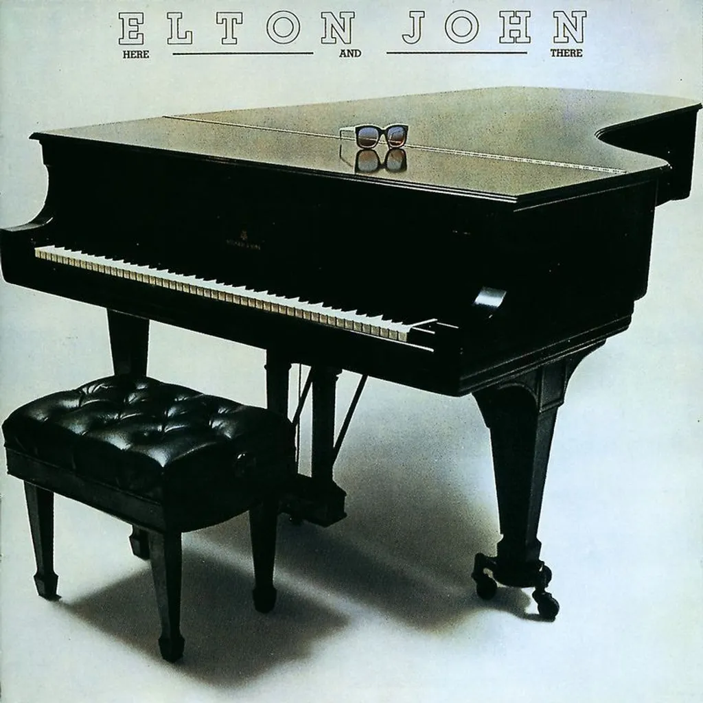 Album Live Elton John Here and There - Musique Idéale pour Salon et Fête