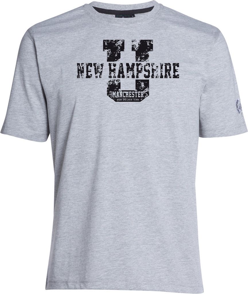 Übergrößen T-Shirt New Hampshire schwarz AHORN SPORTSWEAR Produktbild 