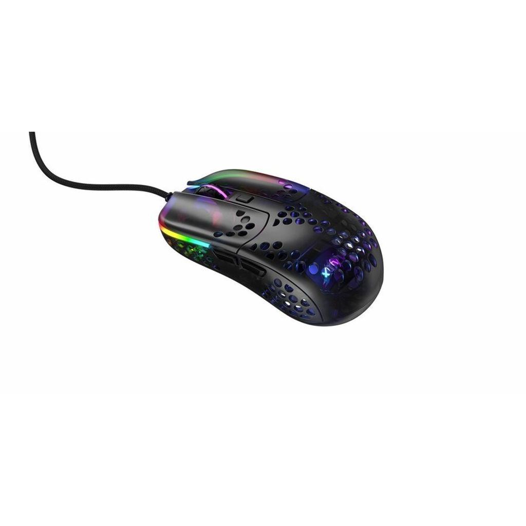 Xtrfy MZ1 - Zy's Rail - Maus - ergonomisch - optisch - kabelgebunden - USB - Schwarz