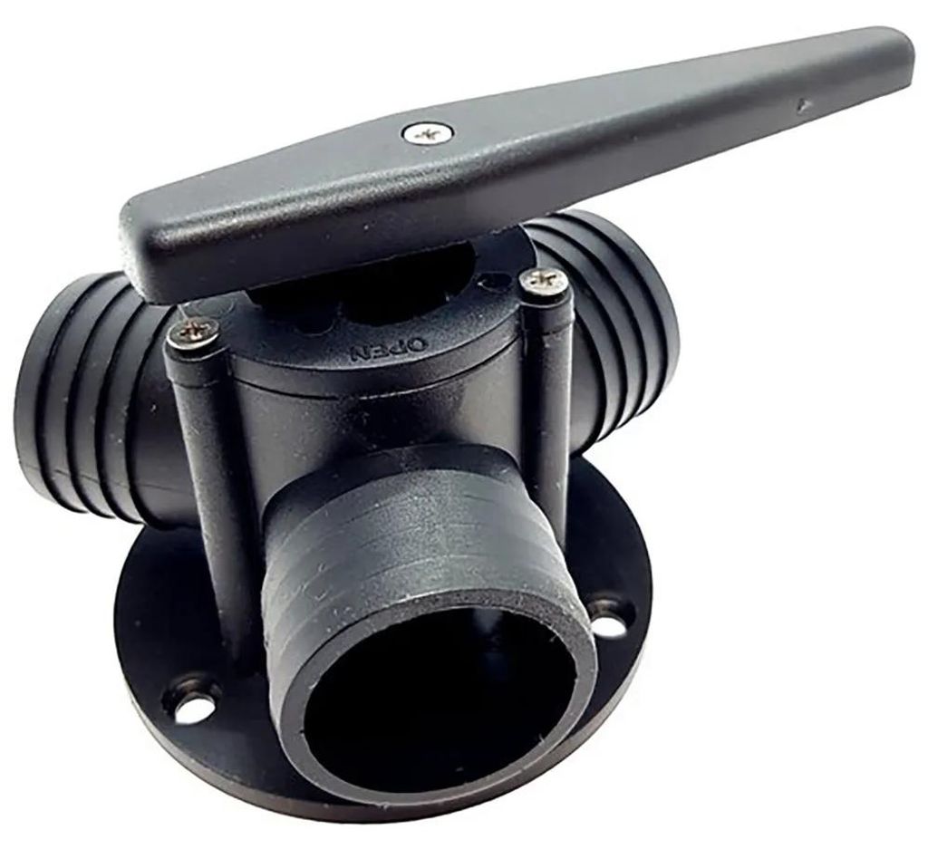 Goldenship Y Ventil 25 Mm Schwarz  Schwarz One Size Produktbild 