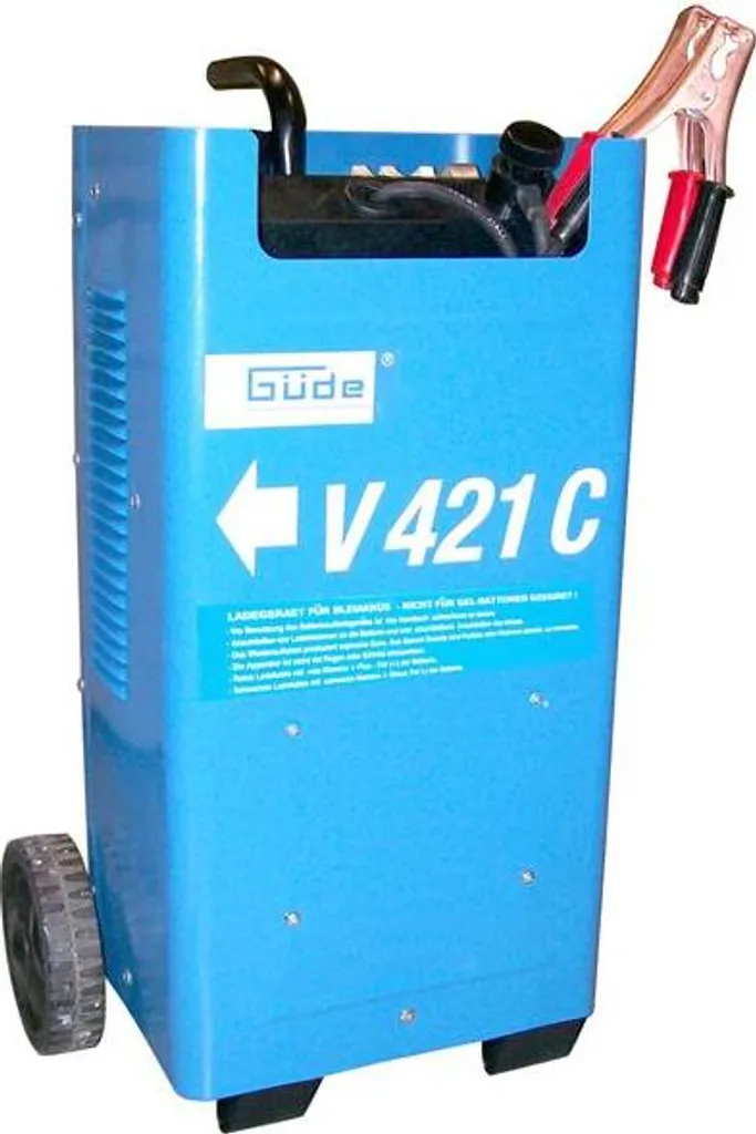 Güde V 421 C Caricatore Mobile: Risolvi ogni Emergenza Batteria 12V/24V