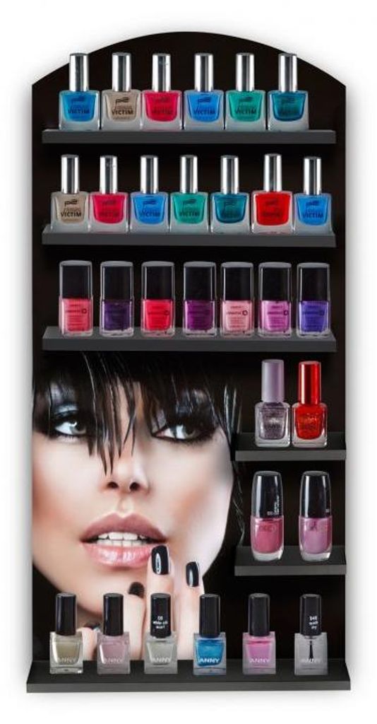 Nagellackregal Wandregal NAILBOARD Aufbewahrung Organizer Produktbild 