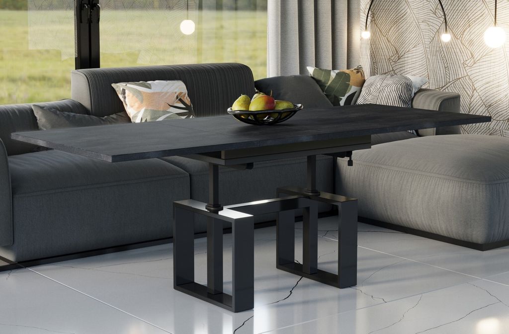 Endo-Möbel Couchtisch Empoli 110 bis 170 cm Wohnzimmertisch Produktbild 
