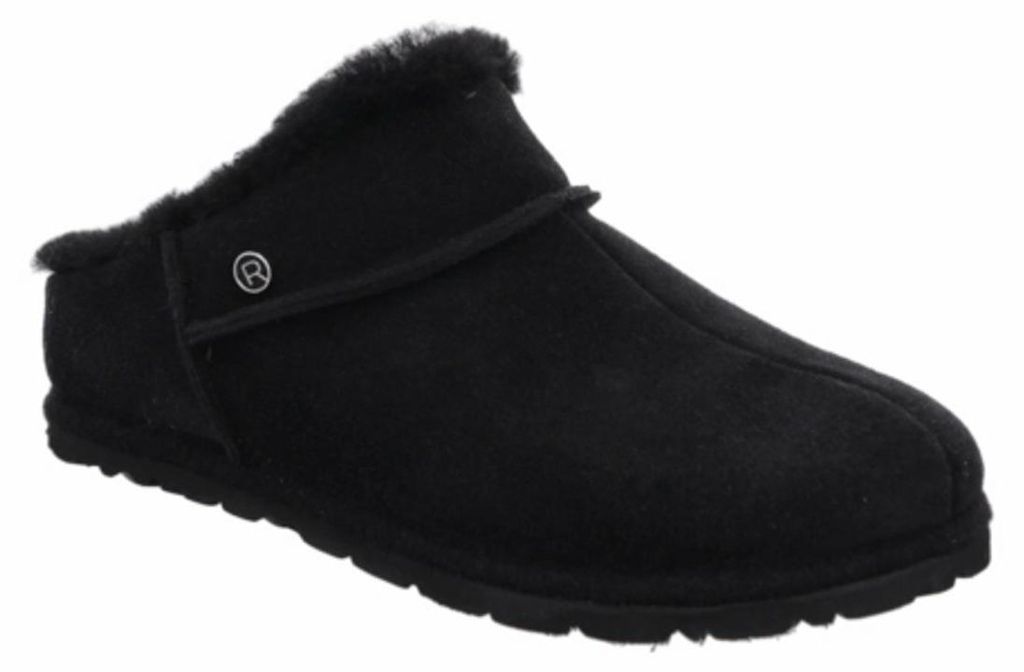Rohde Damen-Hausschuh mit Warmfutter Gardena Schwarz, Farbe:schwarz, EU Größe:38