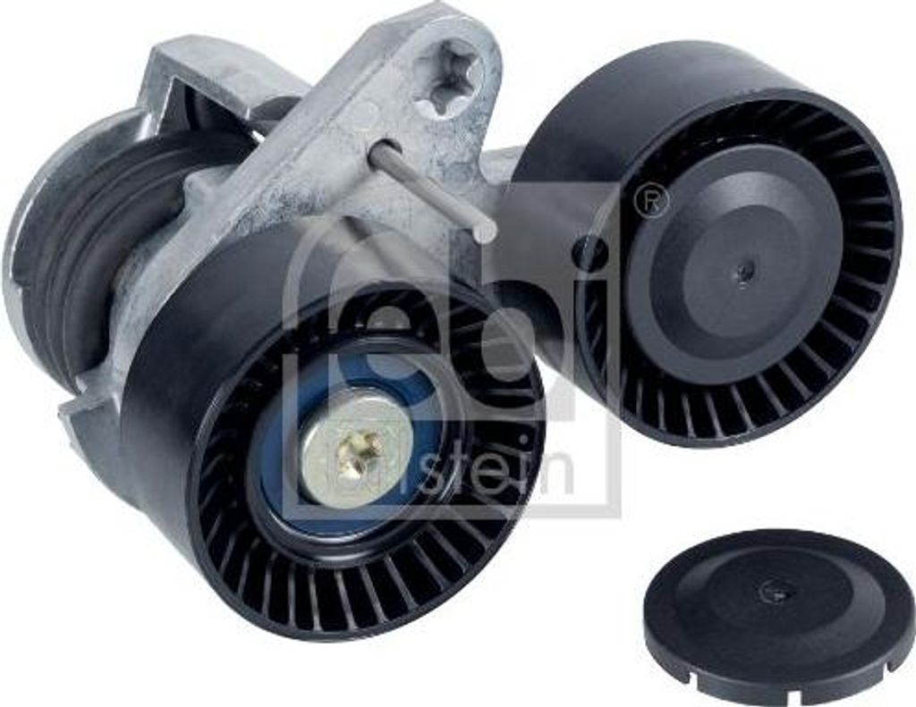 FEBI BILSTEIN 30129 Riemenspanner, Keilrippenriemen OE 11287563926 kompatibel mit 1er E88, 1er E82, 3er E90, 3er E93, 3er E92, 3er E91