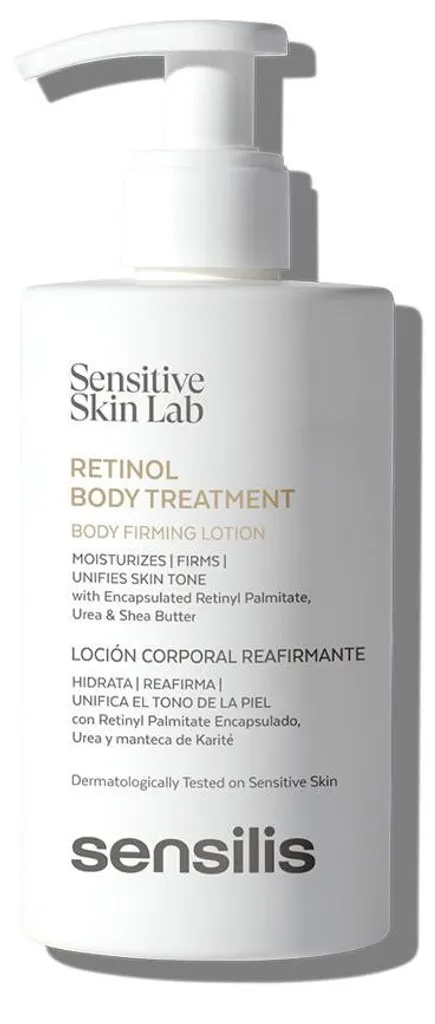 Soin Corps au Rétinol Sensilis - Solution Anti-Âge pour Peaux Relâchées