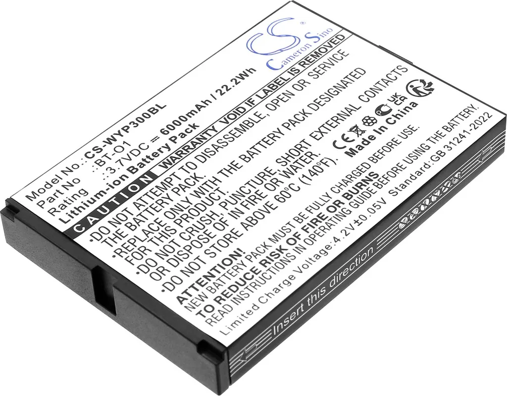 Réparer Terminal Wiseasy P3 WPOS3 avec Batterie BT-O1 Neuve de Remplacement