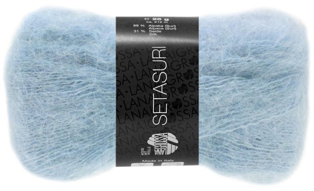 Lana Grossa - Setasuri 0044 himmelblau Produktbild 