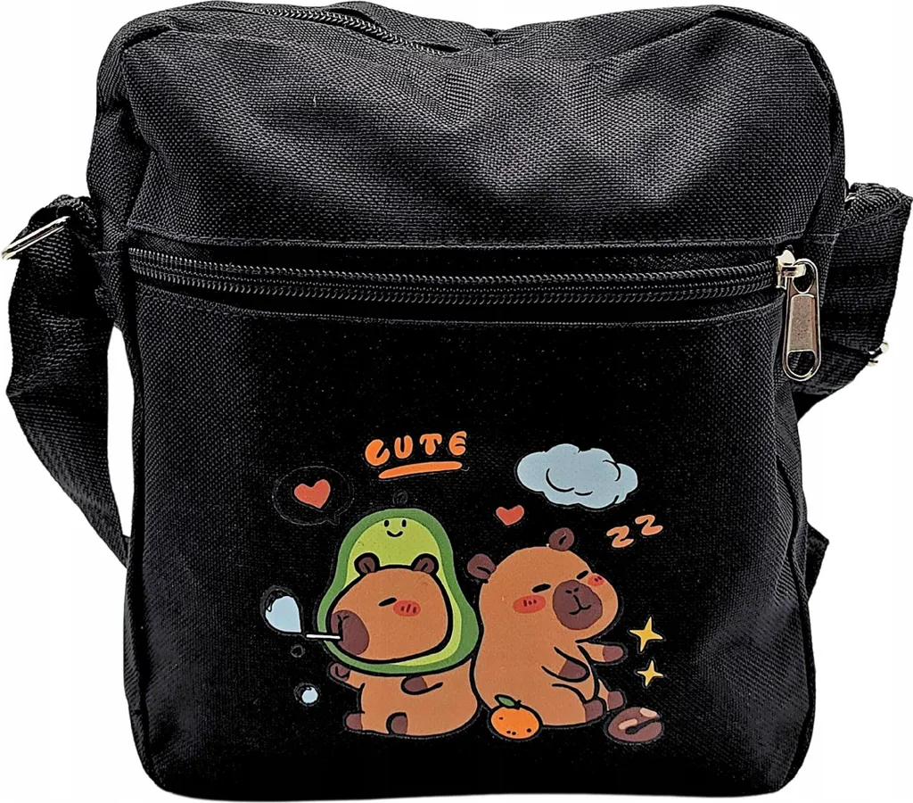 Cartable Kapibara scolaire ensemble 3 pièces spacieux pour élèves - 4