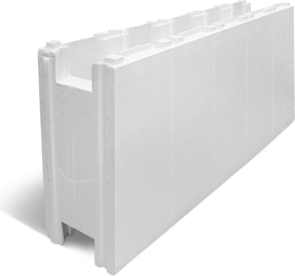 TrendStone L Standard-Polystyrol-Stein 125 x 25 x 50 cm | EPS 30 | Styropor