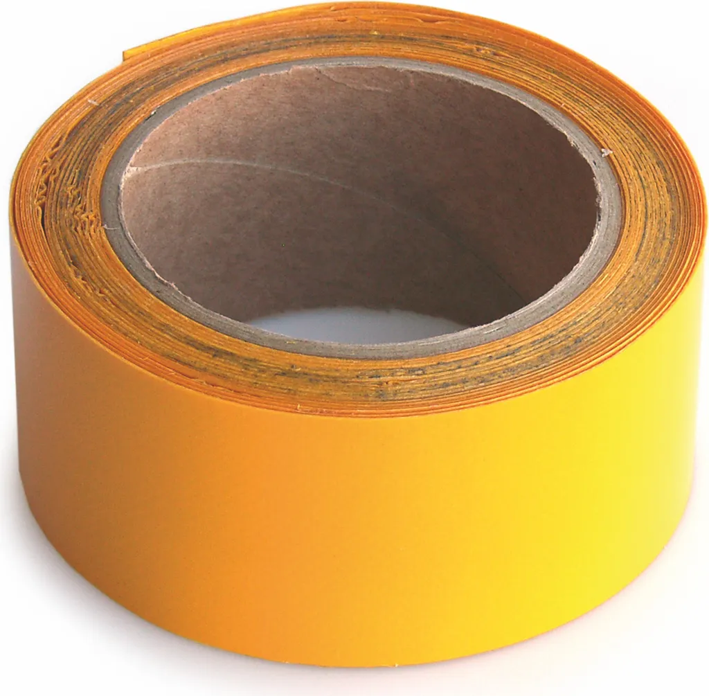 Stop déchirure bâche : ruban adhésif Wupsi jaune 5cm x 5m étanche