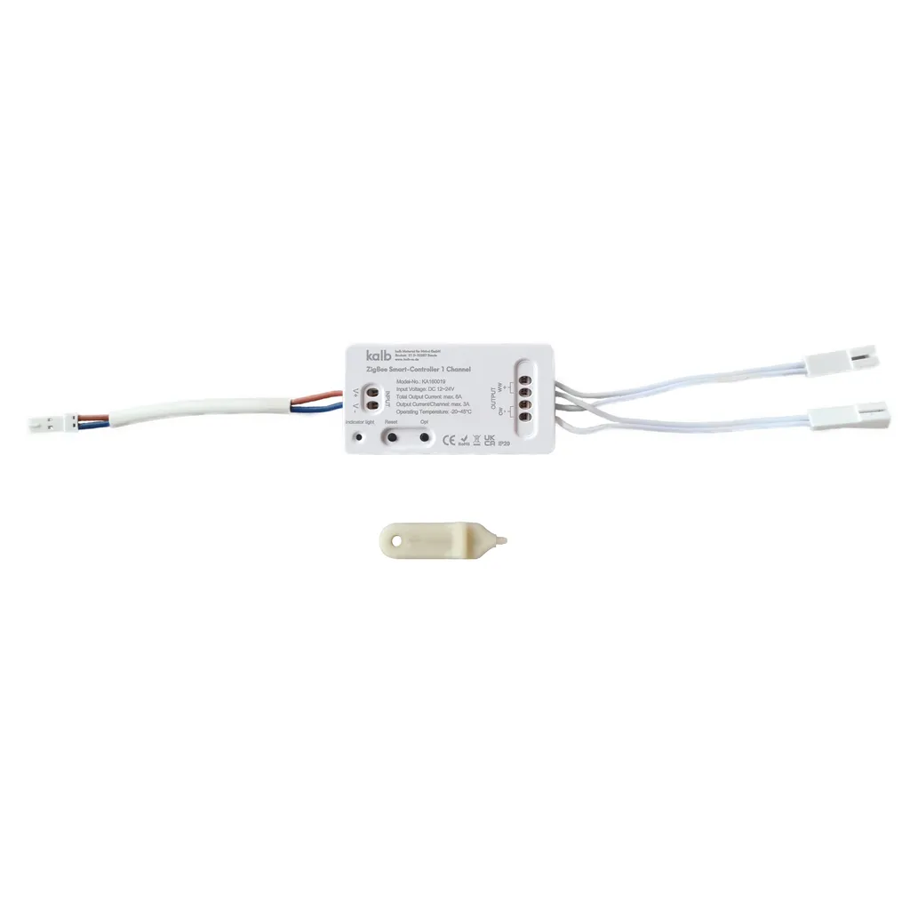 Contrôleur Zigbee 1 canal pour ruban LED CCT et blanc, avec télécommande RF