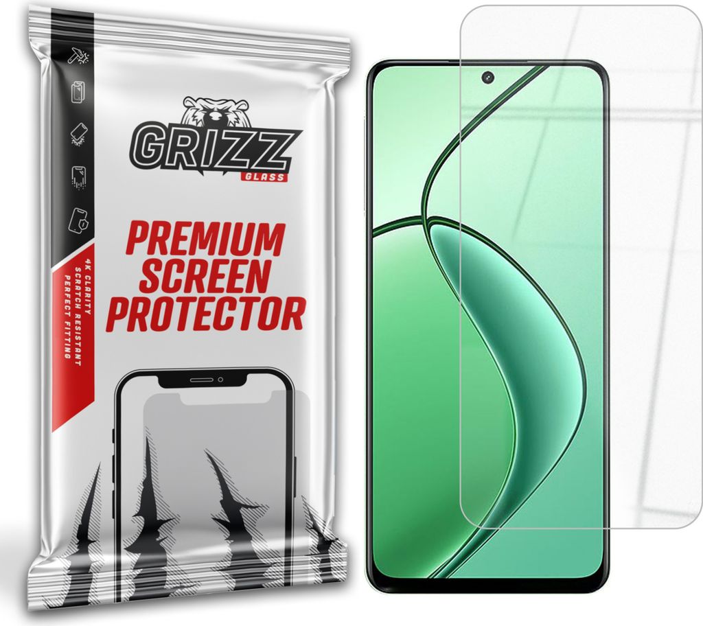 Hybriertes Glas GrizzGlass HybridGlass für Realme Narzo N65