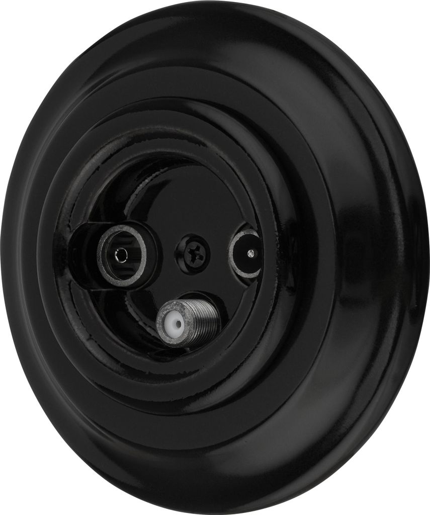 Prise d'antenne rétro encastrée en porcelaine 3 trous I PR1 Image du produit 