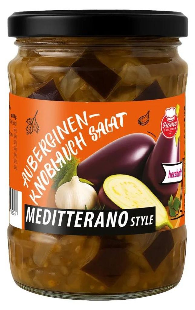 Home Culinar Auberginen-Salat mit Knoblauch 530g Produktbild 