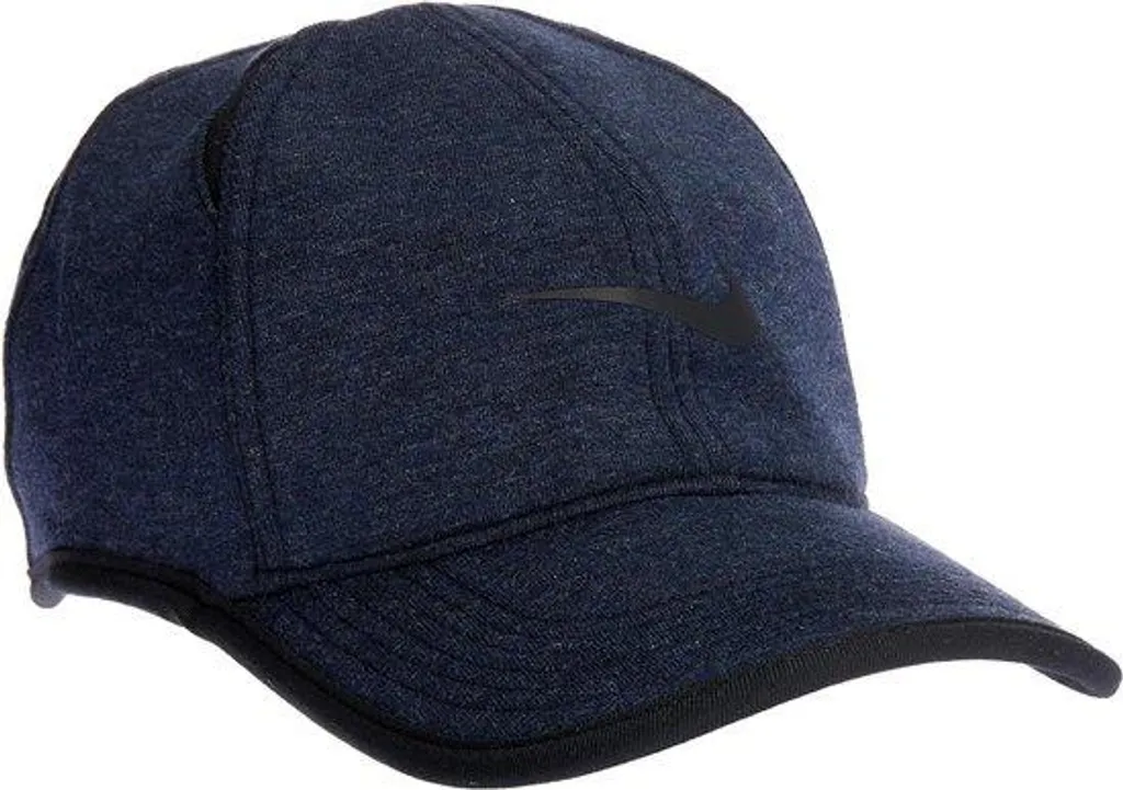 Casquette de Sport Ultra-Légère AeroBill Premium Adulte Noire Ajustable
