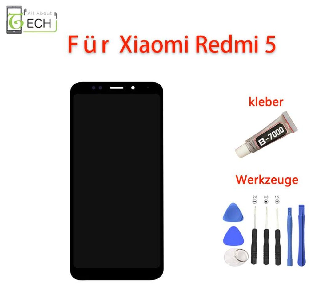 Für Xiaomi Redmi 5 LCD Display Touchscreen Bildschirm Produktbild 