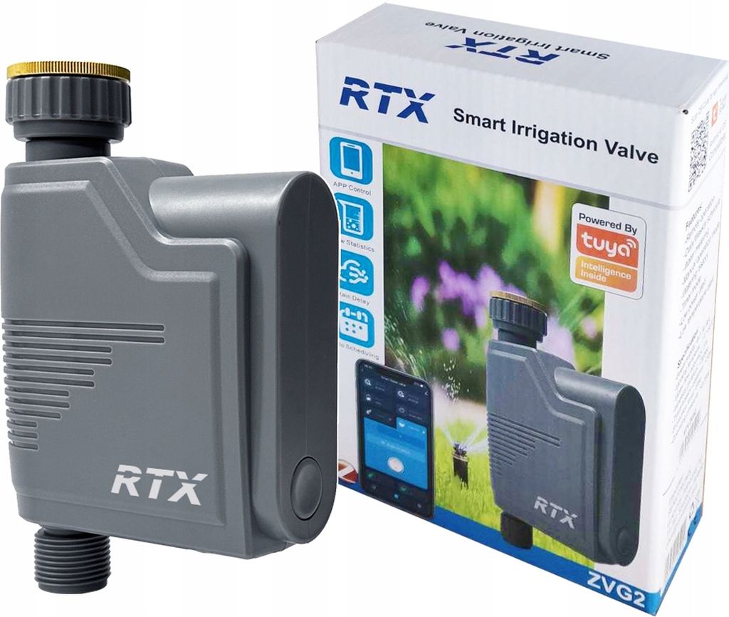 RTX Zawór System Nawadniania Podlewania Ogrodu Tuya Zigbee Zdjęcie produktu 