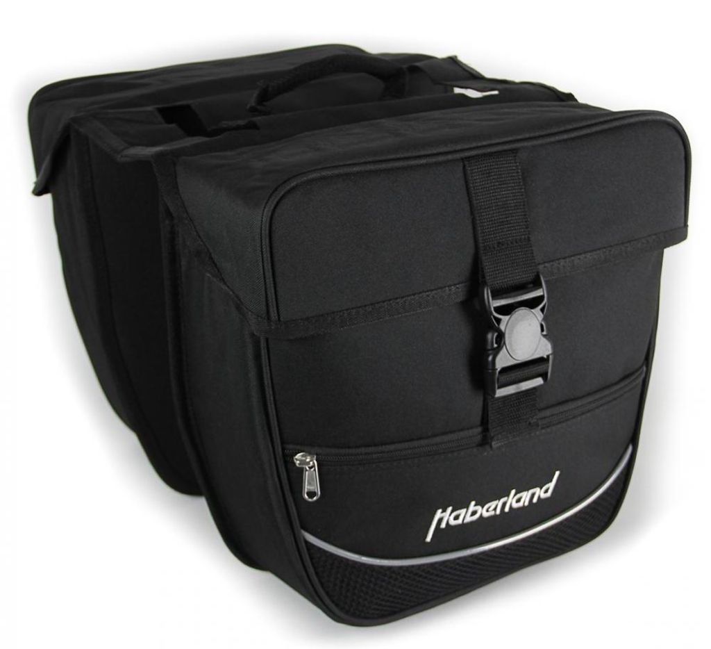 Haberland Doppeltasche Einsteiger schwarz 30x32x13cm - Produktbild 